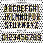 Custom Stitched White Navy Black-Gold 3D Pattern Design Sportswear Pullover Sweatshirt Hoodie