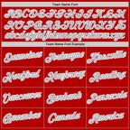 Custom Stitched Red Light Gray Black-White 3D Pattern Design Sportswear Pullover Sweatshirt Hoodie