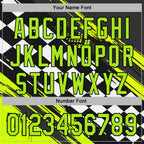 Custom Black Neon Green-White 3D Pattern Design Formula Auto Car Racing Motorsport Sports Pullover Sweatshirt Hoodie