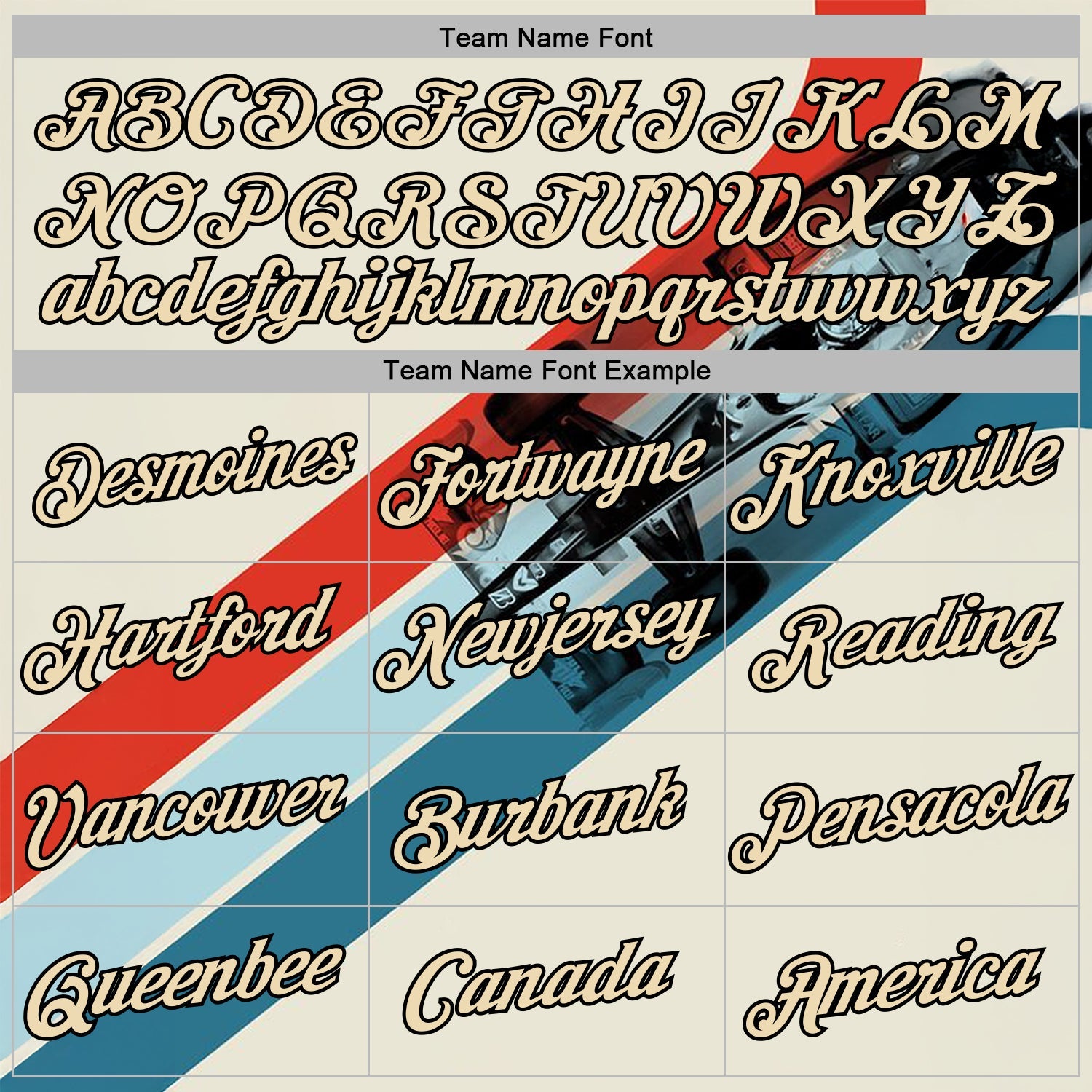 Custom Cream Red Blue-Black 3D Pattern Design Formula Auto Car Racing Motorsport Sports Pullover Sweatshirt Hoodie