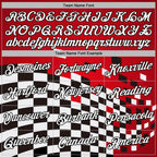 Custom Red White-Black 3D Pattern Design Formula Auto Car Racing Motorsport Sports Pullover Sweatshirt Hoodie