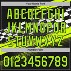 Custom Black Neon Green-White 3D Pattern Design Formula Auto Car Racing Motorsport Sports Pullover Sweatshirt Hoodie