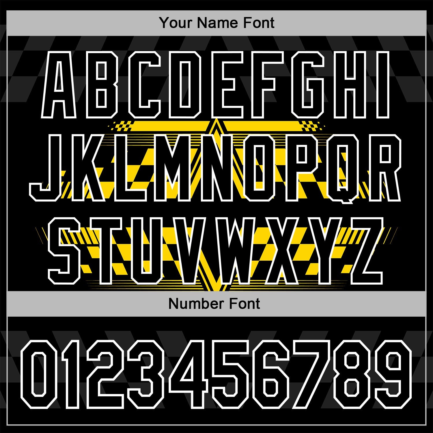 Custom Black Yellow-White 3D Pattern Design Formula Auto Car Racing Motorsport Sports Pullover Sweatshirt Hoodie