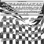 Custom White Black 3D Pattern Design Formula Auto Car Racing Motorsport Sports Pullover Sweatshirt Hoodie