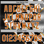 Custom Black Texas Orange Yellow-White 3D Pattern Design Formula Auto Car Racing Motorsport Sports Pullover Sweatshirt Hoodie