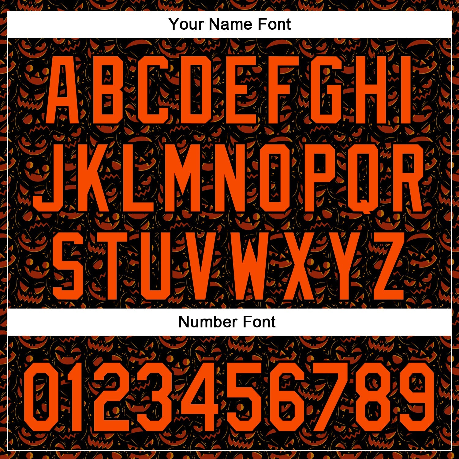 Custom Black Orange 3D Halloween Pumpkin Party Costume Ideas Authentic Baseball Jersey