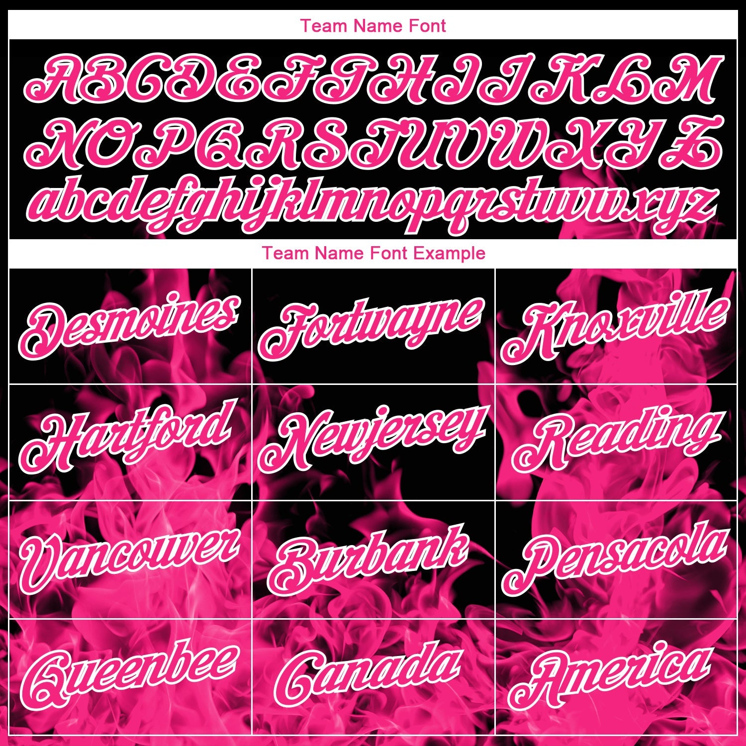 Custom Stitched Black Hot Pink-White 3D Pattern Design Flame Sports Pullover Sweatshirt Hoodie