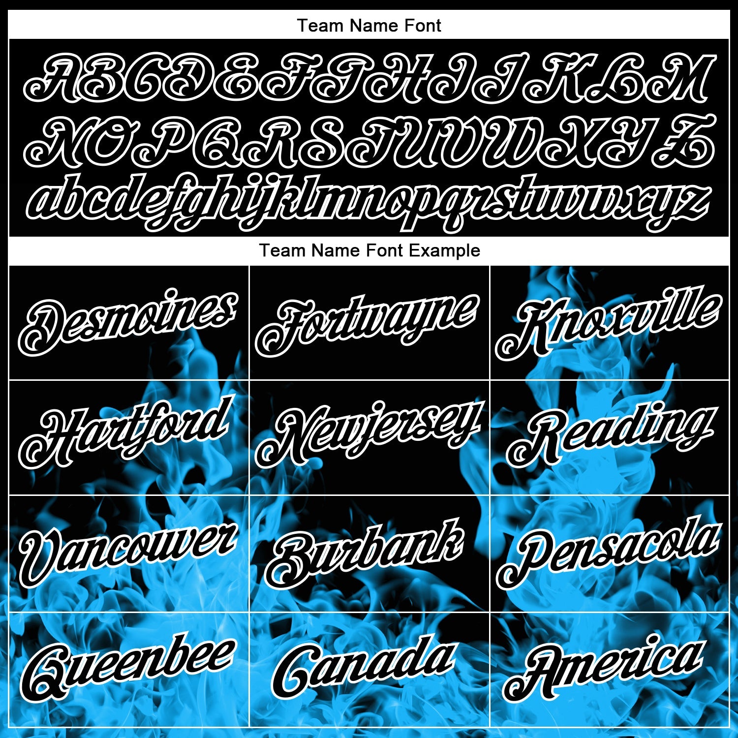 Custom Stitched Black Blue-White 3D Pattern Design Flame Sports Pullover Sweatshirt Hoodie