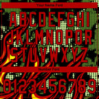 Custom Stitched Black Red Green-Yellow 3D Pattern Design Flame Sports Pullover Sweatshirt Hoodie