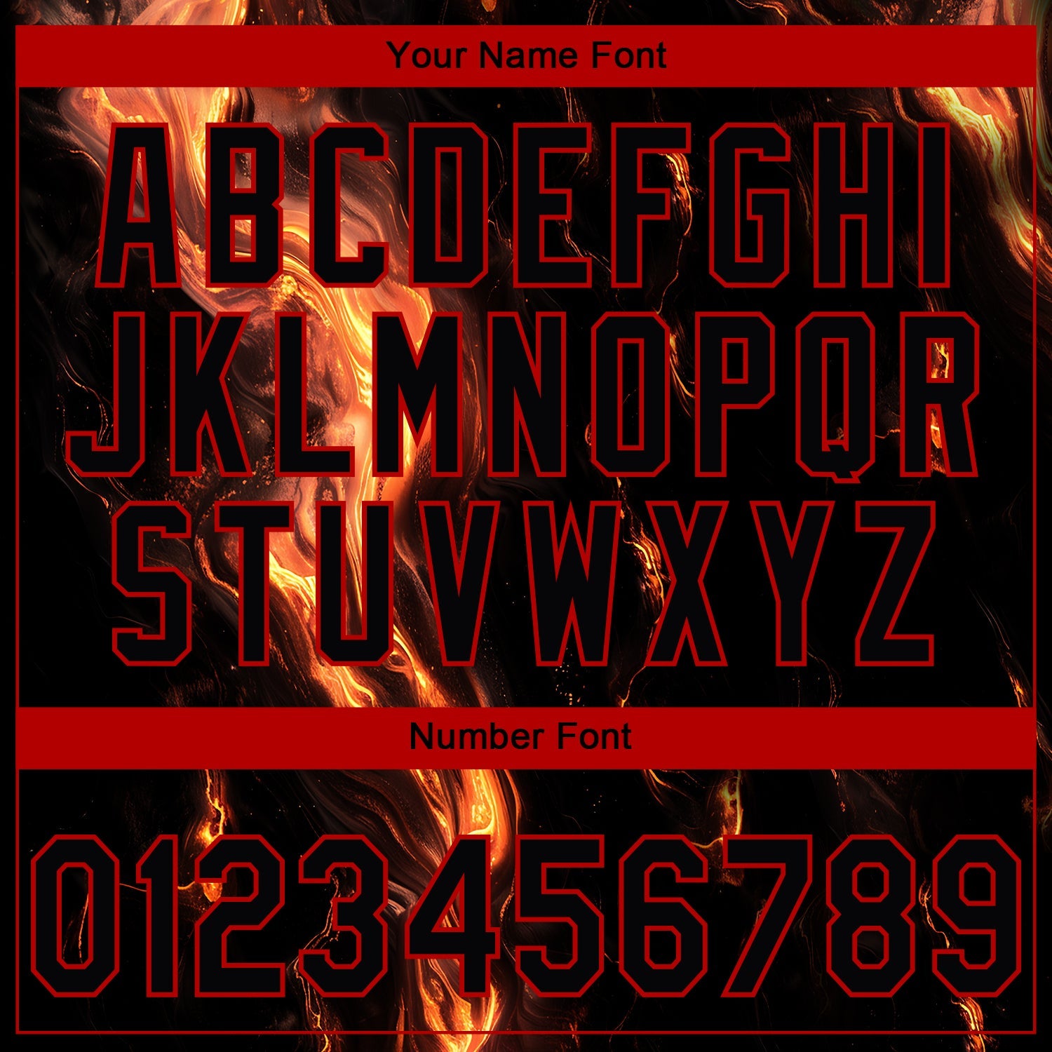 Custom Stitched Black Orange 3D Pattern Design Flame Sports Pullover Sweatshirt Hoodie