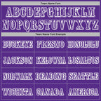 Custom Purple White 3D Appendix Cancer World Cancer Day Ribbon Support Sports Pullover Sweatshirt Hoodie