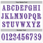 Custom White Purple 3D Gastric Cancer World Cancer Day Ribbon Support Sports Pullover Sweatshirt Hoodie