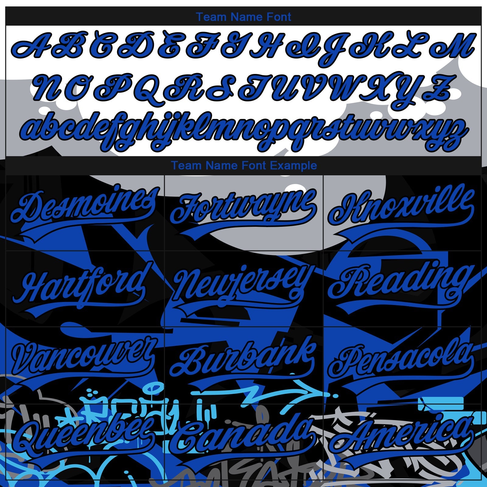 Custom Stitched Black Thunder Blue Gray-White 3D Graffiti Splash Street Art Sports Pullover Sweatshirt Hoodie