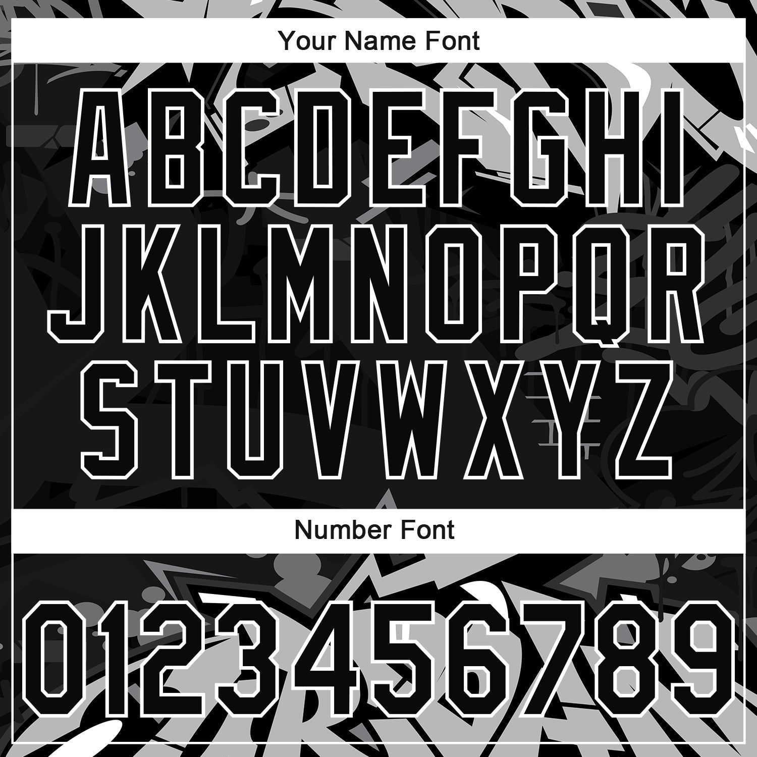 Custom Stitched Black Gray-White 3D Graffiti Splash Street Art Sports Pullover Sweatshirt Hoodie