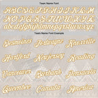 Custom Cream Old Gold 3D Pattern Design Ethnic Tribal Sportswear Pullover Sweatshirt Hoodie