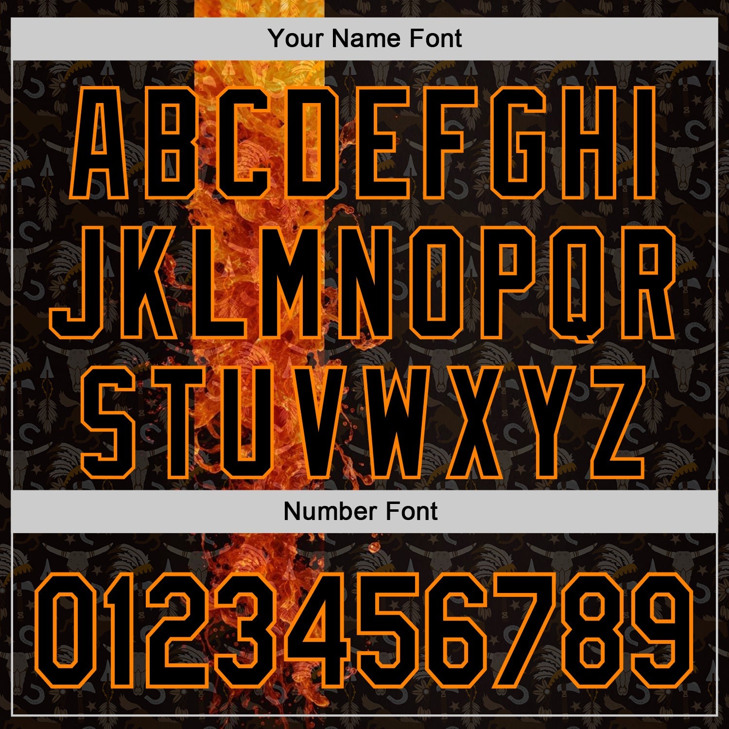 Custom Black Bay Orange 3D Pattern Design Ethnic Tribal Sportswear Pullover Sweatshirt Hoodie