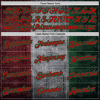 Custom Gray Red-Kelly Green 3D Pattern Design Meixican Tribal Sportswear Pullover Sweatshirt Hoodie