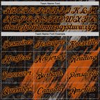 Custom Black Bay Orange-Gray 3D Pattern Design Ethnic Tribal Sportswear Pullover Sweatshirt Hoodie