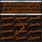 Custom Black Bay Orange 3D Pattern Design Ethnic Tribal Sportswear Pullover Sweatshirt Hoodie