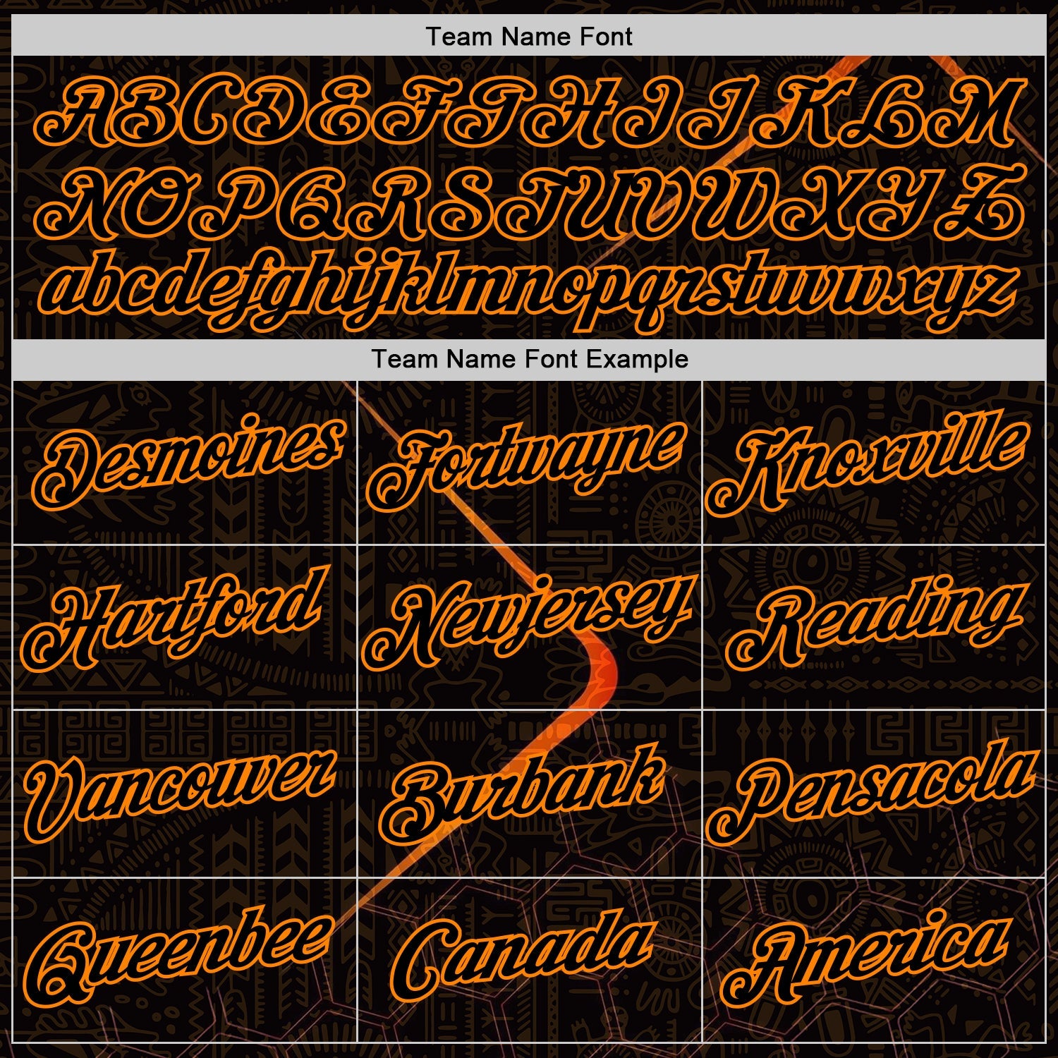 Custom Black Bay Orange 3D Pattern Design Ethnic Tribal Sportswear Pullover Sweatshirt Hoodie