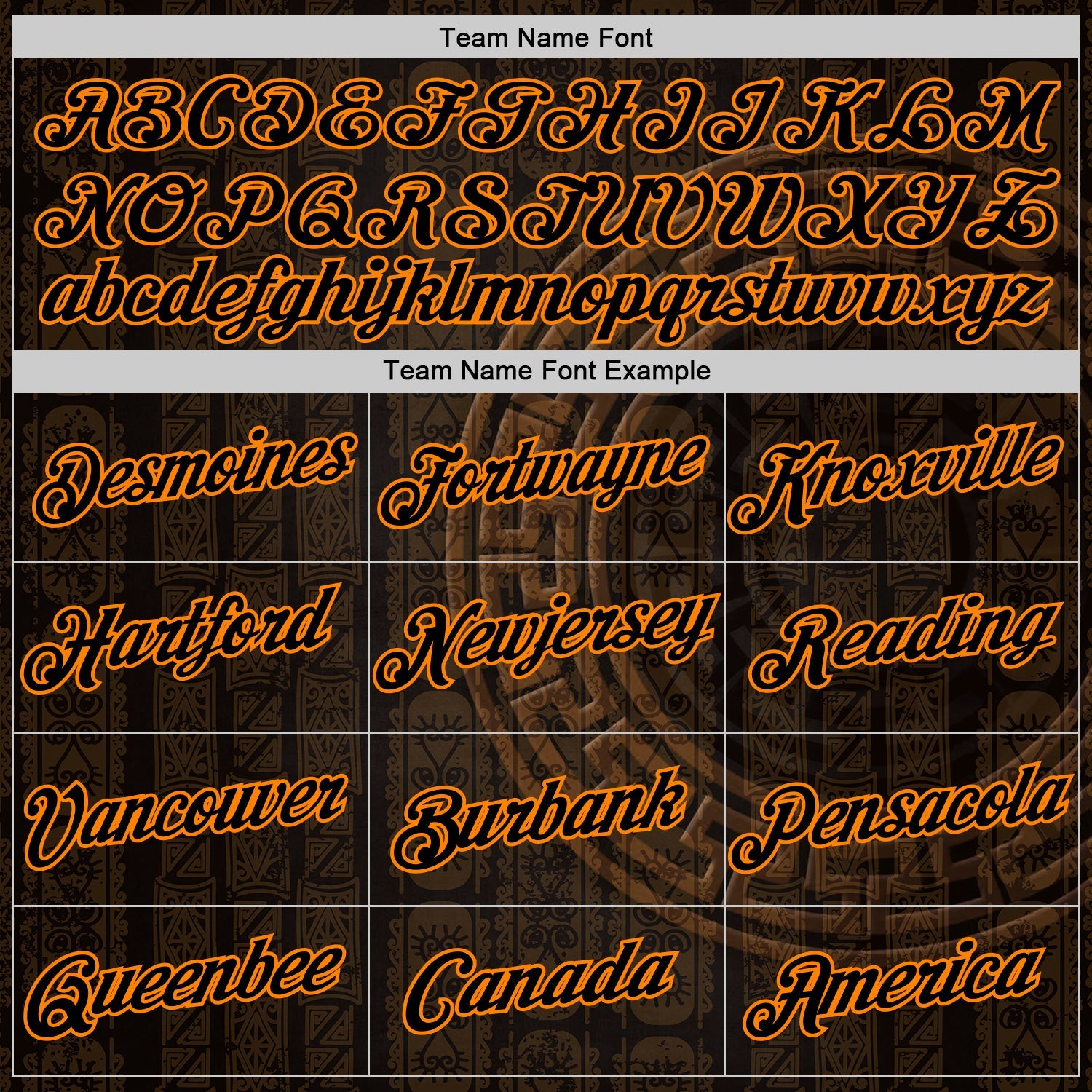Custom Black Bay Orange 3D Pattern Design Ethnic Tribal Sportswear Pullover Sweatshirt Hoodie