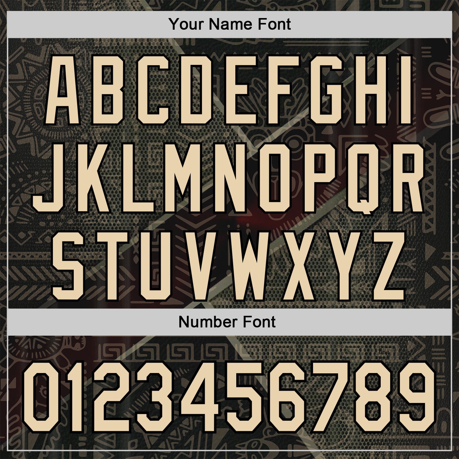 Custom Black City Cream 3D Pattern Design Ethnic Tribal Sportswear Pullover Sweatshirt Hoodie