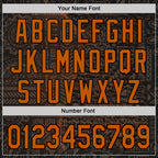 Custom Black Texas Orange 3D Pattern Design Ethnic Tribal Sportswear Pullover Sweatshirt Hoodie
