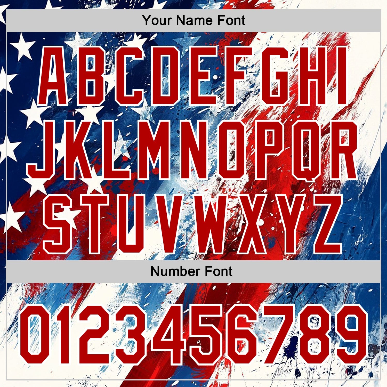 Custom Red Blue Black-White 3D American Flag Sports Pullover Sweatshirt Hoodie