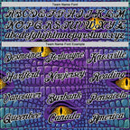 Custom Stitched Purple Black-White 3D Pattern Design Crocodile Skin Print Sportswear Pullover Sweatshirt Hoodie