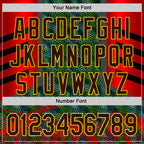 Custom Stitched Green Brown Red-Yellow 3D Pattern Design Snake Skin Print Sportswear Pullover Sweatshirt Hoodie