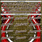 Custom Stitched Green Brown Black Red-White 3D Pattern Design Crocodile Skin Print Sportswear Pullover Sweatshirt Hoodie