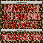 Custom Stitched Old Gold Red Brown-White 3D Pattern Design Snake Skin Print Sportswear Pullover Sweatshirt Hoodie