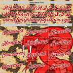 Custom Stitched Old Gold Red Black-White 3D Pattern Design Snake Skin Print Sportswear Pullover Sweatshirt Hoodie