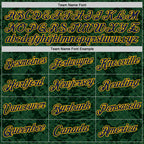 Custom Stitched Green Navy Black-Gold 3D Pattern Design Snake Skin Print Sportswear Pullover Sweatshirt Hoodie
