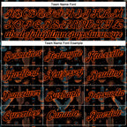 Custom Black Orange 3D Pattern Design Western Cowboy Tribal Ethnic Sports Pullover Sweatshirt Hoodie