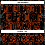 Custom Black Orange 3D Pattern Design Western Cowboy Tribal Ethnic Sports Pullover Sweatshirt Hoodie