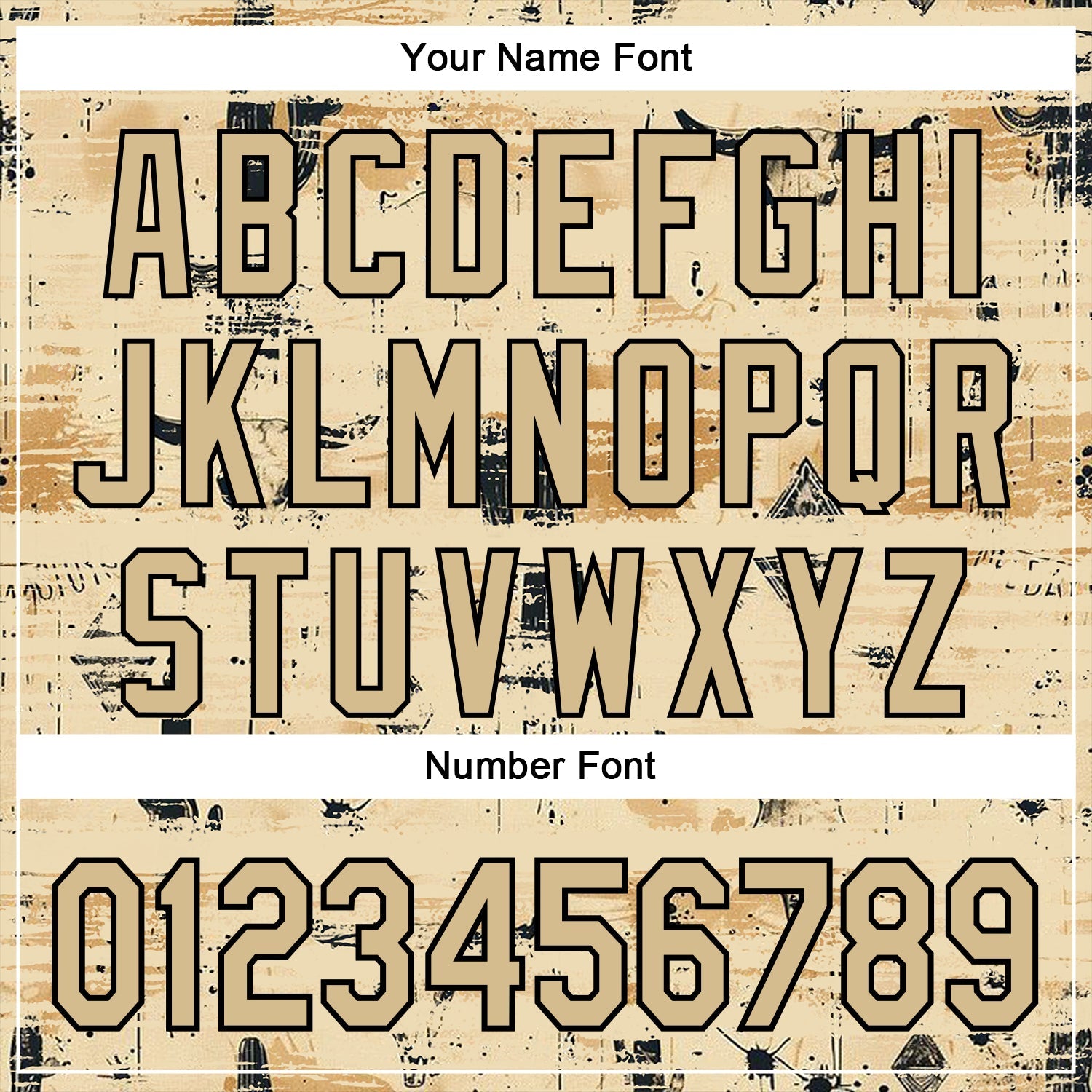 Custom Cream Vegas Gold-Black 3D Pattern Design Western Cowboy Tribal Ethnic Sports Pullover Sweatshirt Hoodie