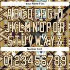 Custom Old Gold City Cream-Black 3D Pattern Design Western Cowboy Tribal Ethnic Sports Pullover Sweatshirt Hoodie