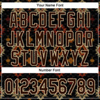 Custom Black Brown-City Cream 3D Pattern Design Western Cowboy Tribal Ethnic Sports Pullover Sweatshirt Hoodie