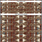 Custom Brown City Cream-Black 3D Pattern Design Western Cowboy Tribal Ethnic Sports Pullover Sweatshirt Hoodie