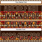 Custom Brown City Cream 3D Pattern Design Western Cowboy Tribal Ethnic Sports Pullover Sweatshirt Hoodie