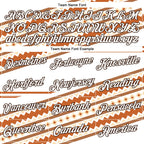 Custom White Orange-Brown 3D Pattern Design Western Cowboy Tribal Ethnic Sports Pullover Sweatshirt Hoodie