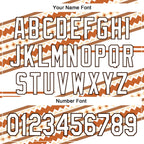 Custom White Orange-Brown 3D Pattern Design Western Cowboy Tribal Ethnic Sports Pullover Sweatshirt Hoodie