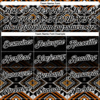 Custom Black White 3D Pattern Design Western Cowboy Tribal Ethnic Sports Pullover Sweatshirt Hoodie