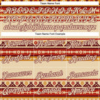 Custom City Cream Burgundy 3D Pattern Design Western Cowboy Tribal Ethnic Sports Pullover Sweatshirt Hoodie
