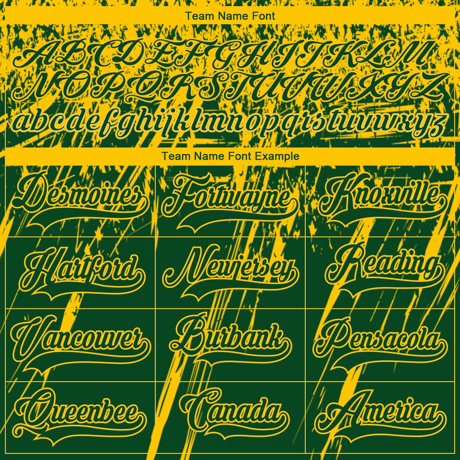 Custom Green Yellow-White 3D Splash Hockey Lace Neck Jersey