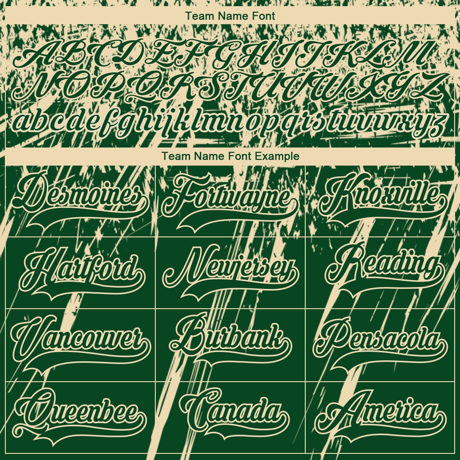 Custom Green Cream-Black 3D Splash Hockey Lace Neck Jersey