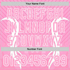 Custom Light Pink White 3D Abstract Flame Sports Pullover Sweatshirt Hoodie