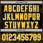 Custom Stitched Black Gold-White 3D Pattern Design Curve Lines Sports Pullover Sweatshirt Hoodie