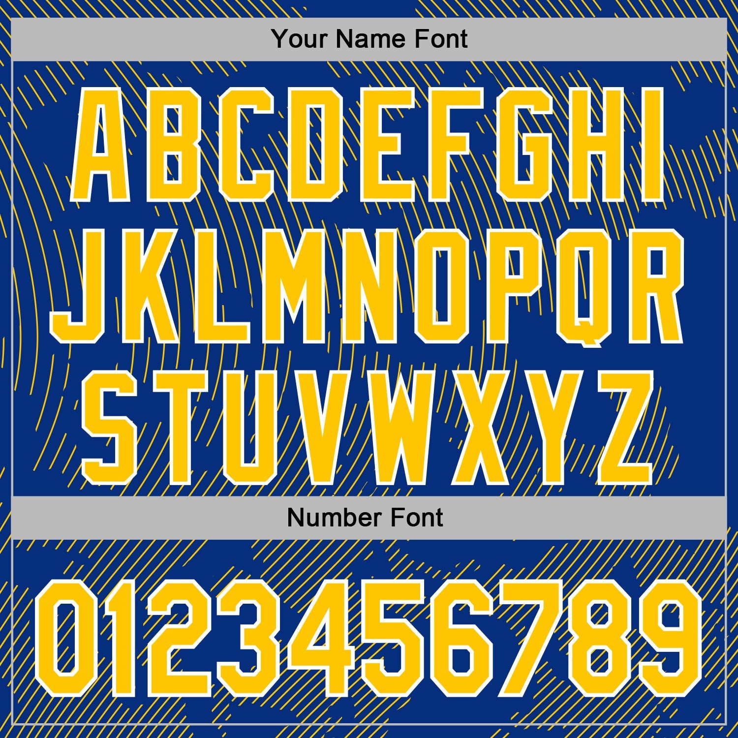 Custom Stitched Royal Yellow-White 3D Pattern Design Curve Lines Sports Pullover Sweatshirt Hoodie